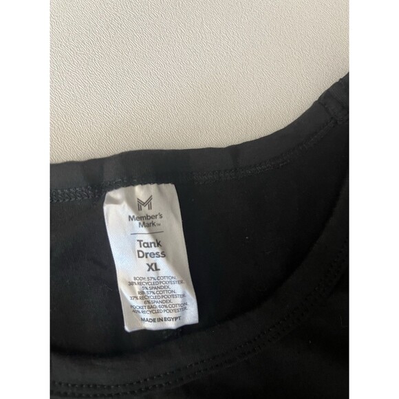 Women’s Tank Dress Sleeveless Size XL Drawstring waist Round Neck With Pockets - Picture 4 of 8